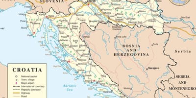 Braukšanas karte horvātija