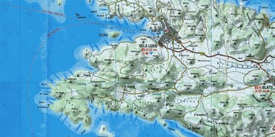 Karte korčula horvātija