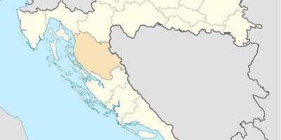 Senj horvātija karte