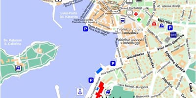 Karte horvātija, rovinj